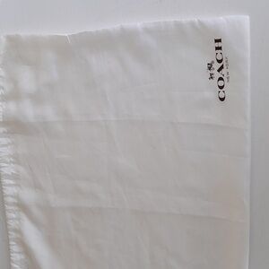 Coach Dustbag Drawstring Logo Dust Bag Fabric Storage Cover Large Authen…